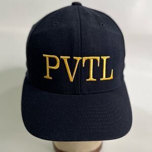 Adams Wool blend PVTL Flexfit Navy Ball cap